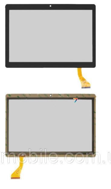 Сенсор China-Tablet PC 10"; Assistant AP-107G, 10", 166 мм, 236 мм, 50 pin, тип 2, місткісний, чорний