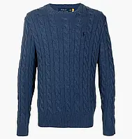 Urbanshop com ua Джемпер Polo Ralph Lauren Cable Knit Cotton Crewneck Sweater Blue 710775885016 РОЗМІРИ