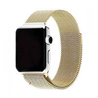 Ремешок для Apple Watch Milanise Loop Series 38/40 mm Pale Gold