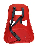 Велокрісло дитяче Mini на раму пластикове Червоне ORG