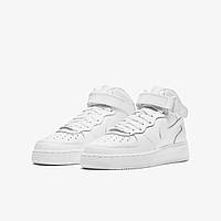 Кроссовки женские Nike Air Force 1 Mid Le (DH2933-111) 38.5 Белый IN, код: 7479839