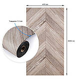 Підлогове вінілове покриття самоклеюче в рулоні 3000х600х1,5мм SW-00001819, фото 3