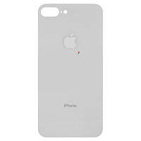 Задняя панель корпуса для iPhone 8 Plus, белая (Small Hole) (Класс B)