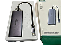 Адаптер USB C 6 в 1, двойной HDMI 4K/60 Гц, UGREEN одиночный 8K/30 Гц, 100 Вт, PD, 5 Гбит/с