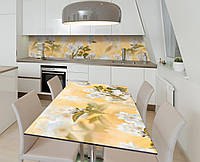 Наклейка 3Д виниловая на стол Zatarga «Дыхание чувств» 600х1200 мм для домов, квартир, столов IN, код: 6439934