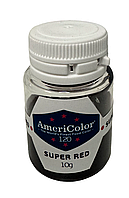 Краситель гелевый Americolor, super red (Насыщенно красный)10г