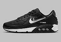 Кроссовки мужские Nike Air Max 90 (FD0657-001) 42.5 Черно-белый IN, код: 7992897