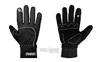 Перчатки ONRIDE Icy 10 длинные пальцы с подкладкой черные [M]