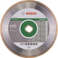 Диск пильный Bosch алмазный Standard for Ceramic, 250 мм, 25.4-30мм, 1.6мм, 7мм (2.608.602.539) - Топ Продаж!