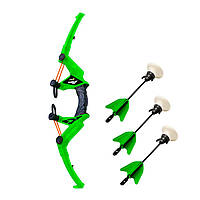 Детский набор лук и стрелы Zing Air Storm Зеленый KD116709 KB, код: 7470741