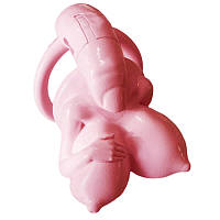 Пояс верности для мужчин Big Boobs New Chastity Device Pink Bdsm4u KB, код: 8368223
