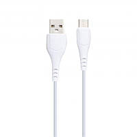 Кабель USB Borofone BX37 Wieldy USB - Type C Белый ET, код: 7797649