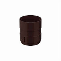 Муфта труби Galeco 50 мм темно-коричневий