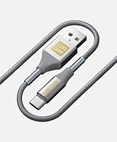 Кабель Luxe Cube Armored USB-USB Type C, 1м, серый (8886668688949) ET, код: 6713445
