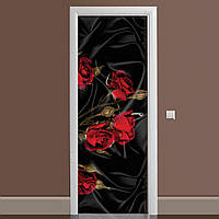 Наклейка на дверь Zatarga Роза Tassin 01 650х2000 мм (z180209 dv) IN, код: 1804310