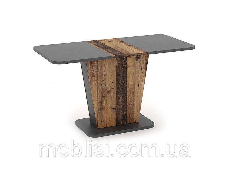 Стіл 110 темно сірий/старе дерево CALIPSO 110 (145) x69 (Signal)