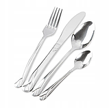 Набір столового приладдя 24 пр. з неіржавкої сталі Kamille KM-5238R, фото 6