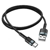 Кабель Avantis AC-46t USB Type-C- черный ET, код: 8336150