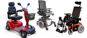 Інвалідні коляски з електроприводом