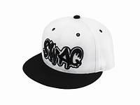 Бейсболка peaked cap SWAG YM Белый One sizе Черный (23263) EM, код: 1402884