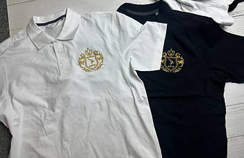 Вышивка на поло 