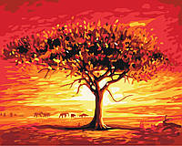 Картина по номерам BrushMe Солнце пустыни 40х50см BS52210 ET, код: 8265610