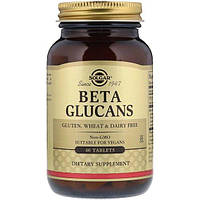 Бета-Глюкан Solgar Beta Glucans 60 Tabs ET, код: 7519071