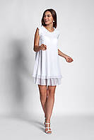 Платье SL-FASHION 1260.1 48 Белый (SLF-1260.1-4) ET, код: 1877166
