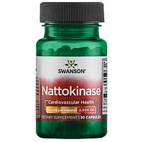 Комплекс для профилактики давления и кровообращения Swanson Nattokinase 2000 Fibrinolytic Uni ET, код: 7567659