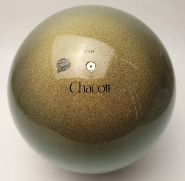 М'яч для гімнастики Chacott Glossy FIG 185мм 420г гума зелений