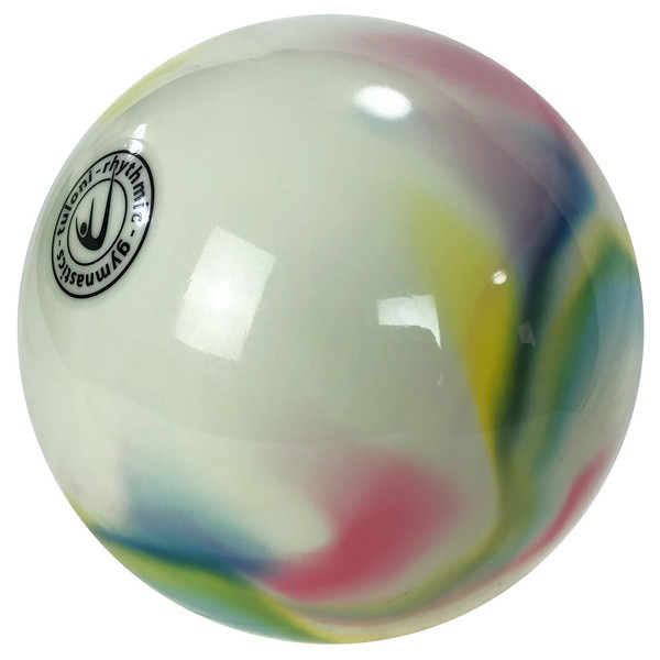 М'яч для гімнастики Tuloni Metal Rainbow Ball 190мм мультиколор веселка