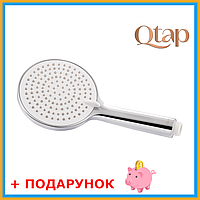 Лейка ручного душа для ванной комнаты круглая Ручные лейки Лейка ДУШЕВАЯ ручная Qtap Rucni 115 мм