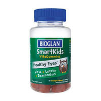 Комплекс для профилактики зрения Bioglan Smartkids Healthy Eyes 30 Gummies Orange ET, код: 8312543