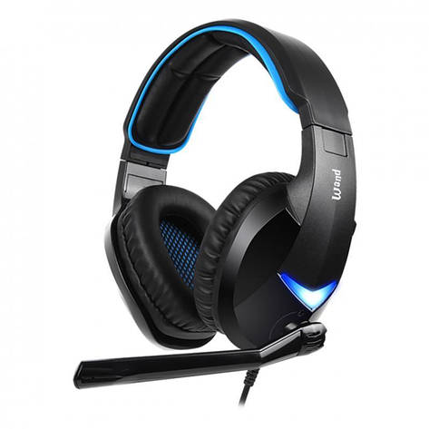 Гарнітура Sades SA-914 Wand Black/Blue LED (sa914bku), фото 1
