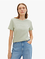 Футболка Women's Summer Blouse Short Sleeve 1041288-34895 Tom Tailor L Фисташковый