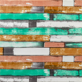 Самоклеючі 3D панелі на стіну, м'які 3д панелі самоклейка 700x700x5 мм, М'яте дерево (057)