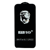 Защитное стекло Monkey iPhone 14 Pro Black IN, код: 8215722