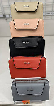 Гаманець жіночий на блискавці в різних кольорах зі штучної шкіри Vi