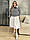 Костюм спідниця з блузоном, стильний спідничний костюм батал, модний костюм батал, фото 7