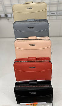 Гаманець жіночий на блискавці в різних кольорах зі штучної шкіри Vi