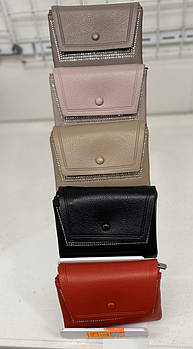 Гаманець жіночий на блискавці в різних кольорах зі штучної шкіри Vi