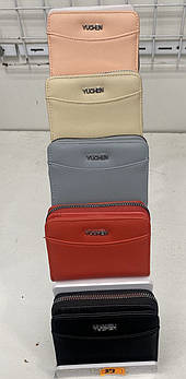 Гаманець жіночий на блискавці в різних кольорах зі штучної шкіри Vi