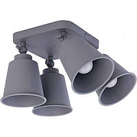 Потолочный светильник TK Lighting 2640 KIM Gray (TK2640) BF, код: 958199