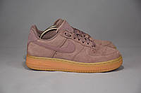 Nike Air Force 1 Low Smokey Mauve кросівки жіночі замшеві на платформі Оригінал 37-38 р./24 см