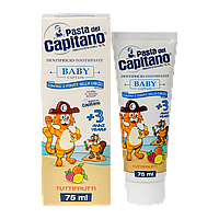 Зубная паста Pasta Del Capitano Baby Tutti-frutti 3+ 75 мл XN, код: 7723432