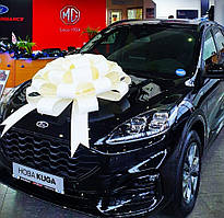 Бант на машину 1метр (не картон) білий