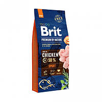 Brit (Чехия) Сухой корм Brit Premium Sport 15 kg (для собак с повышенными физическими нагрузк ET, код: 2732241