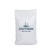 Морская соль мелкого помола Zoutman Fine Sea Salt Бельгия 25 кг IX, код: 7769298