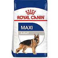 Сухой корм для собак Royal Canin Maxi Adult крупных пород старше 15 месяцев 15 кг (3182550401 ET, код: 7541113