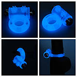 Вібраційне кільце для пінису світне Lovetoy Lumino Play Vibrating Penis Ring KB, код: 7823792, фото 7